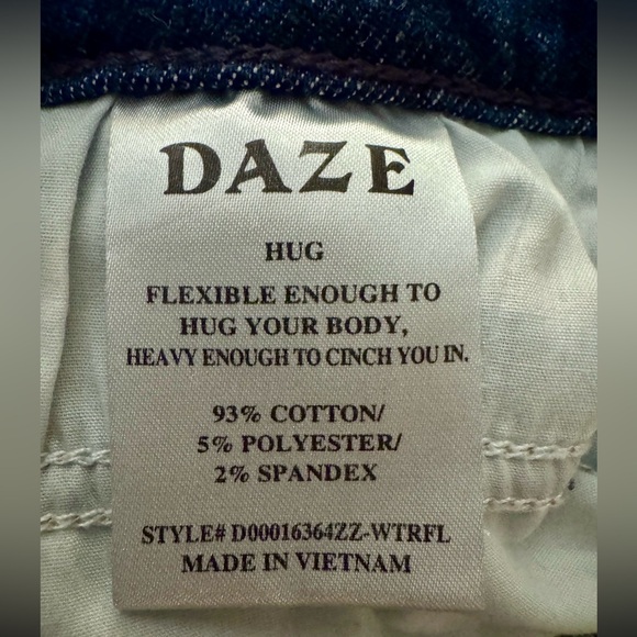 DAZE Far Out Seam Wide Leg Jeans, Size 30 - Picture 9 of 9